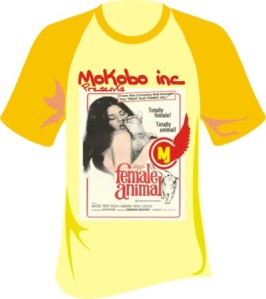 T-shirt Mokobo female animale